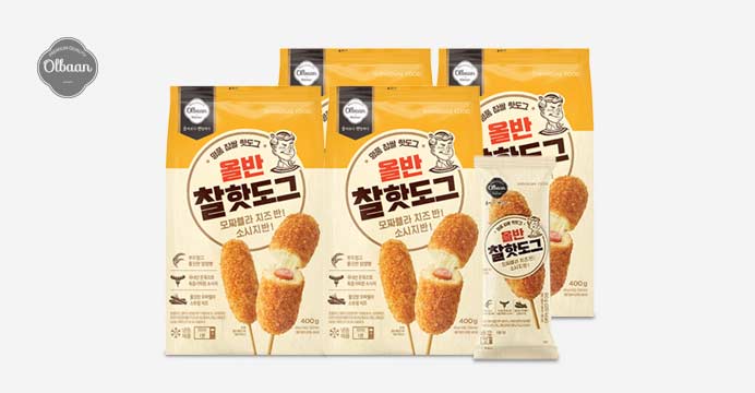 신세계푸드 올반 찰핫도그 20봉