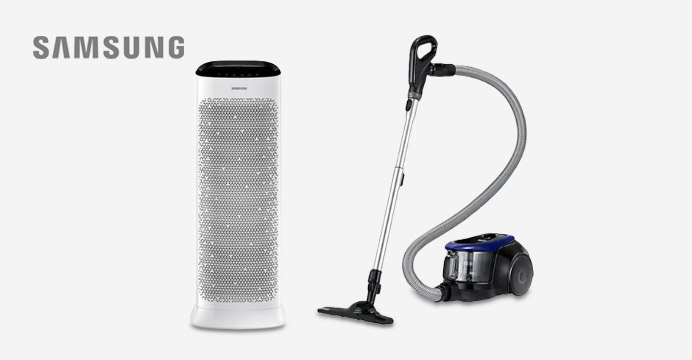 삼성 공기청정기+청소기