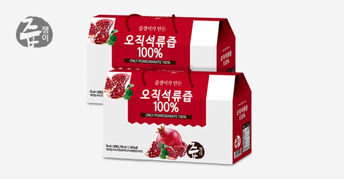 즙쟁이 석류즙 1+1박스 총60포