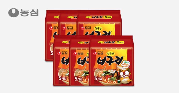 농심 얼큰한 너구리 30봉