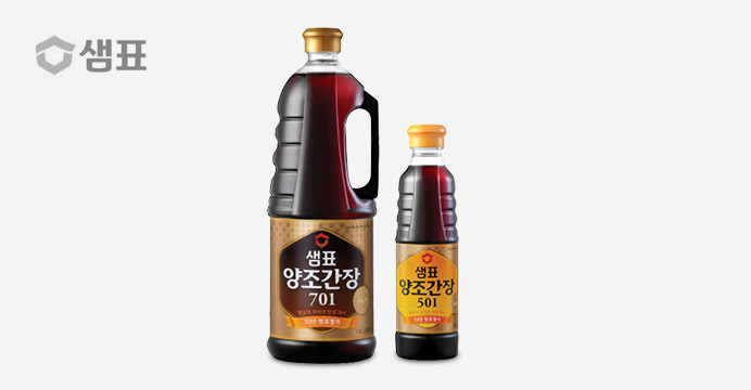 샘표 양조간장 701 1.8L+501 500ml