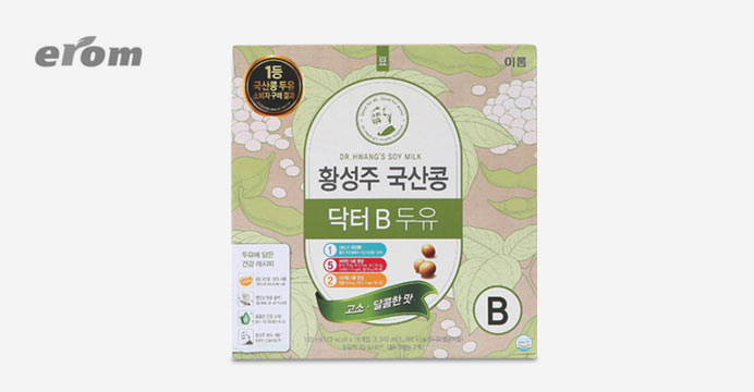 황성주 국산콩 닥터B 두유 190mlX16팩