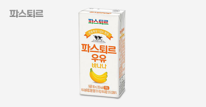 파스퇴르 바나나우유 190ml x 24팩