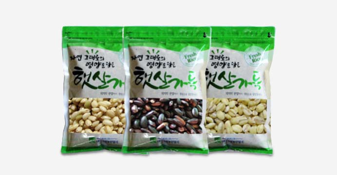 잡곡3종 찰흑미/찹쌀현미/찰보리500G 총1.5KG