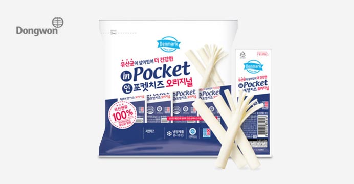 덴마크 인포켓치즈(스트링치즈) 20g x 40개