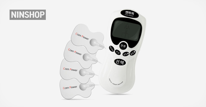 쎈파워 저주파 안마기 마사지(본품+패드4장)