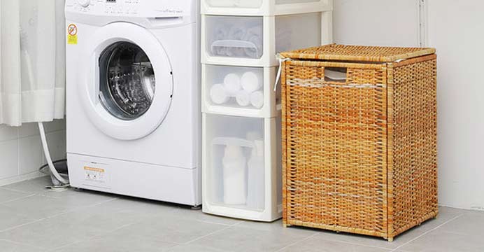 와이드~슬림 주방 틈새 수납장 4단