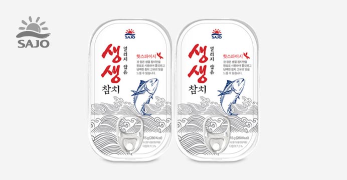 사조 얼리지 않은 생생참치 스파이시 115g x4개