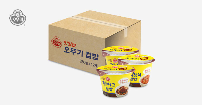 오뚜기 맛있는 컵밥/국밥 1박스