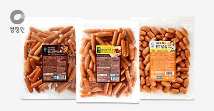 청정원 리치부어스트 소시지 1.5kg