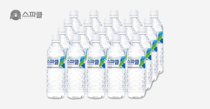 천연미네랄 스파클생수 500ml x 40pet