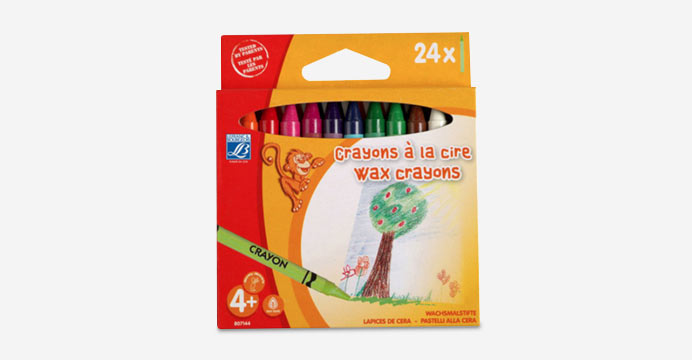 르프랑 미니 왁스크레용 24색 세트