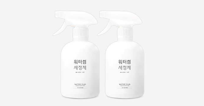 1+1 물+소금 으로만 만든 워터 세정제 500ml