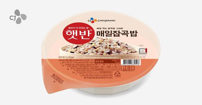 햇반 매일잡곡밥 210g 24개