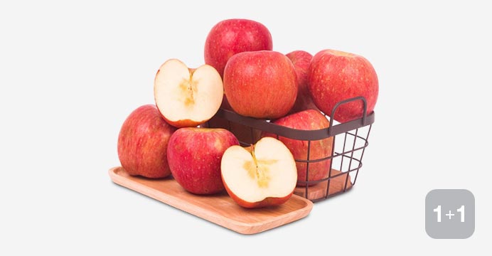 [1+1]경북 참 사과5kg소#21-28과#2박스#가정용