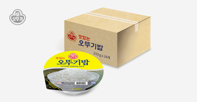 오뚜기밥 210g x 24개(1박스)