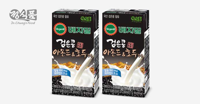 베지밀 검은콩 아몬드와 호두 190ml 32팩