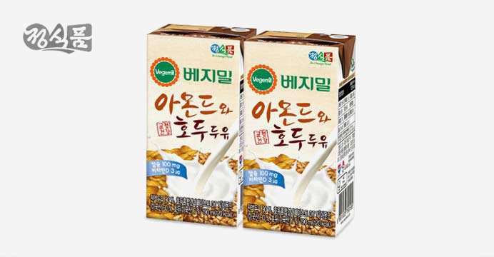 베지밀 아몬드와호두 두유 190mlX48팩