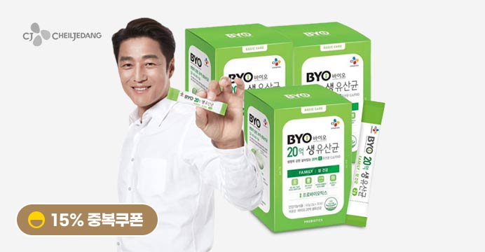 BYO 20억 생유산균 패밀리 30포x3개