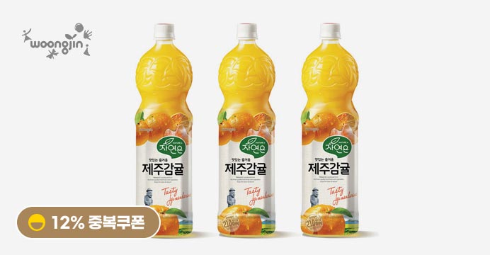 임박가! 자연은 제주감귤 1.5L x 3개입