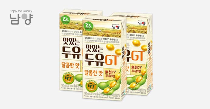 맛있는 두유 GT달콤한맛 190ml24팩