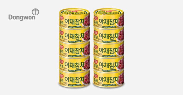 동원 야채참치 100g(원터치) 10캔