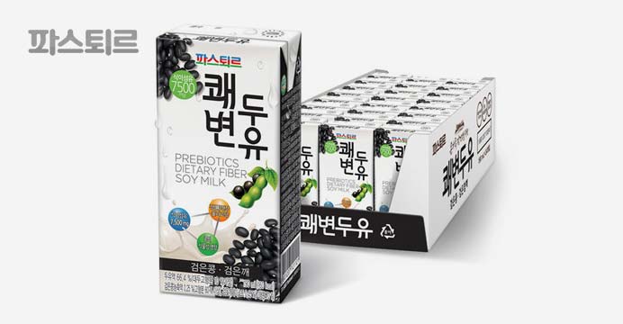 파스퇴르 쾌변두유 검은콩 190mL 24팩