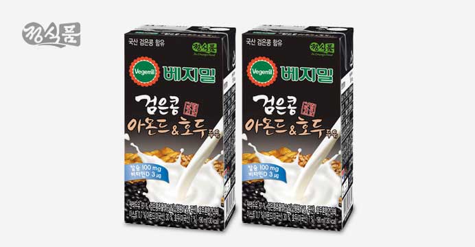 베지밀 검은콩 아몬드와 호두 190ml 32팩