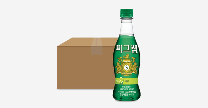 씨그램 라임 350ml x24 PET