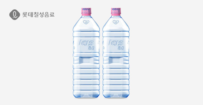 아이시스 8.0 무라벨 에코 생수 1.5L 24펫