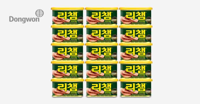 [동원] 짜지않고 건강한 리챔 200g x !   15캔