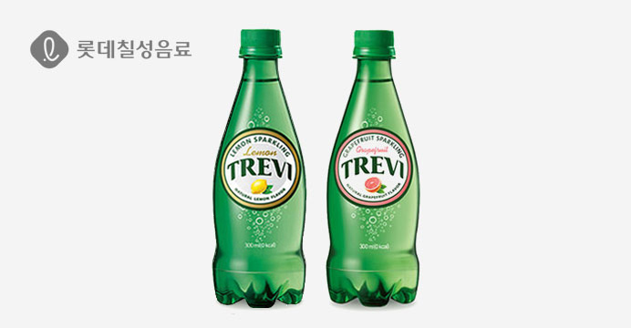 트레비 레몬+자몽 300ml 총 40펫