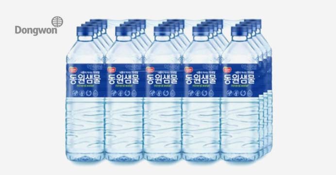 [생수전문배송] 동원샘물 500ml 80병