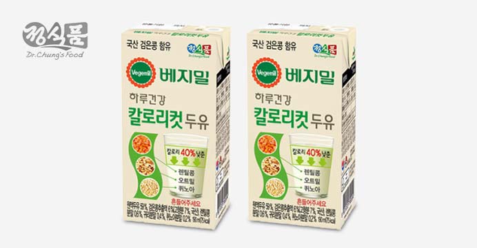 베지밀 하루건강 칼로리컷 두유 190ml 16팩