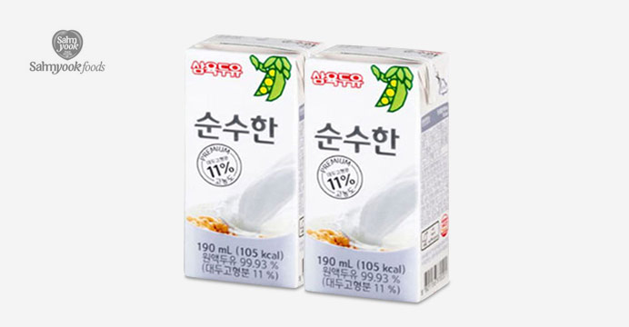 삼육 프리미엄 순수한 두유 190ml 72팩