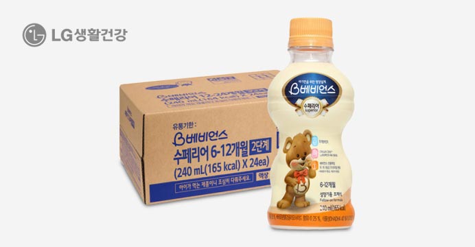 수페리어 액상분유 2단계 240ml 24입