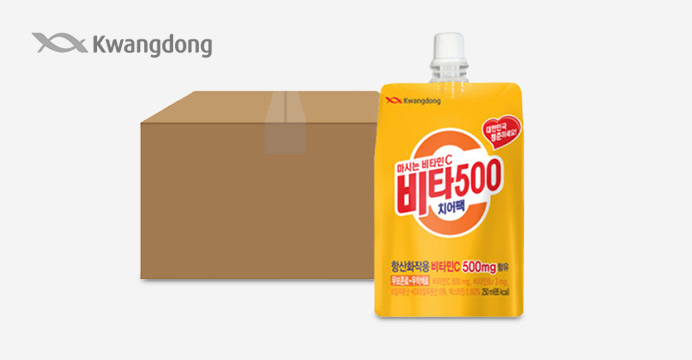 광동 비타500 치어팩 250ml 30입 1박스