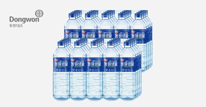 동원샘물 500ml X 40병