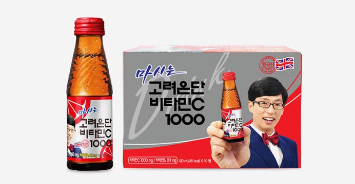 마시는 고려은단 비타민C1000 100ml 10입X5박스