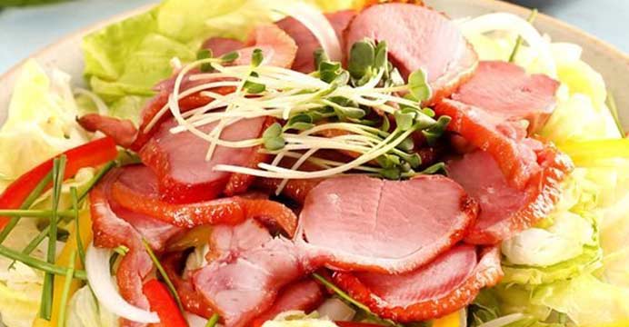 유황먹은 훈제오리 300g*2팩(600g)+소스