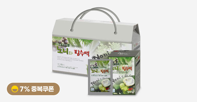 노니와팜수액 50mlx10포x3각+7%