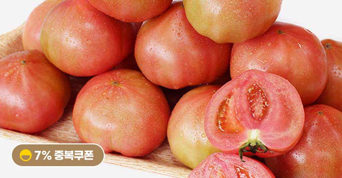 정품 완숙 토마토 5kg내외(중소과)