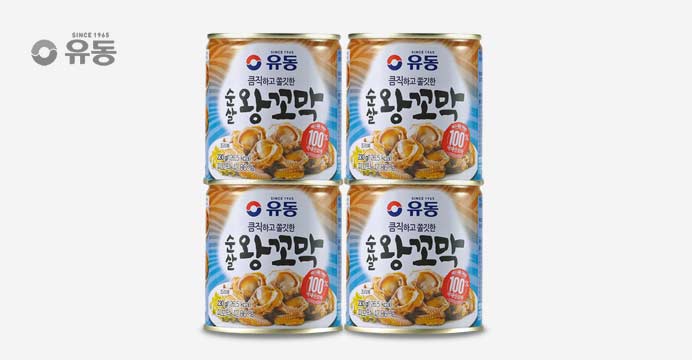 [유동]순살왕꼬막230G X4개!   