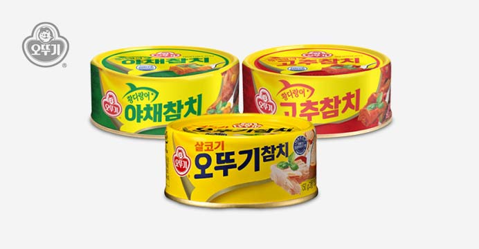 오뚜기 참치/야채/고추 150G 12캔