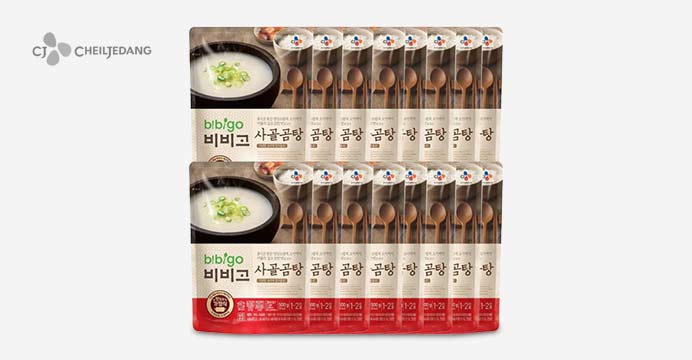 비비고 사골곰탕 500g 18개