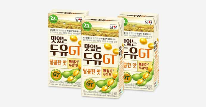 맛있는 두유 GT 달콤한맛 190ml x 6!   4팩