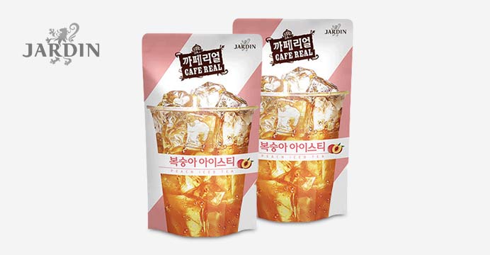 까페리얼 복숭아 아이스티 230ml 20팩