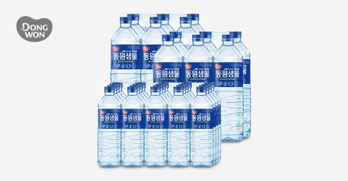 동원 샘물 2L x 12�!   � + 동원샘물 500ml x20개