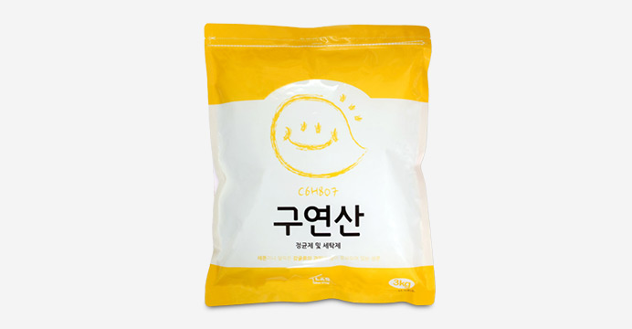 구연산 대용량 3kg / 섬유유연제