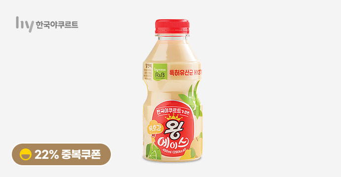 한국야쿠르트 왕에이스450ml 12개+22%